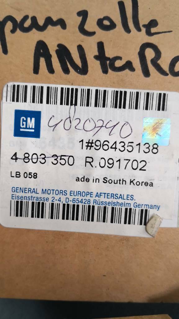 Opel Antara Spannrolle Neu Original GM