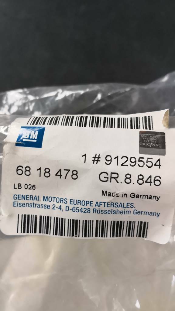 Opel Astra G 1.7 D Schlauch Heizung Rücklauf Neu Original GM h