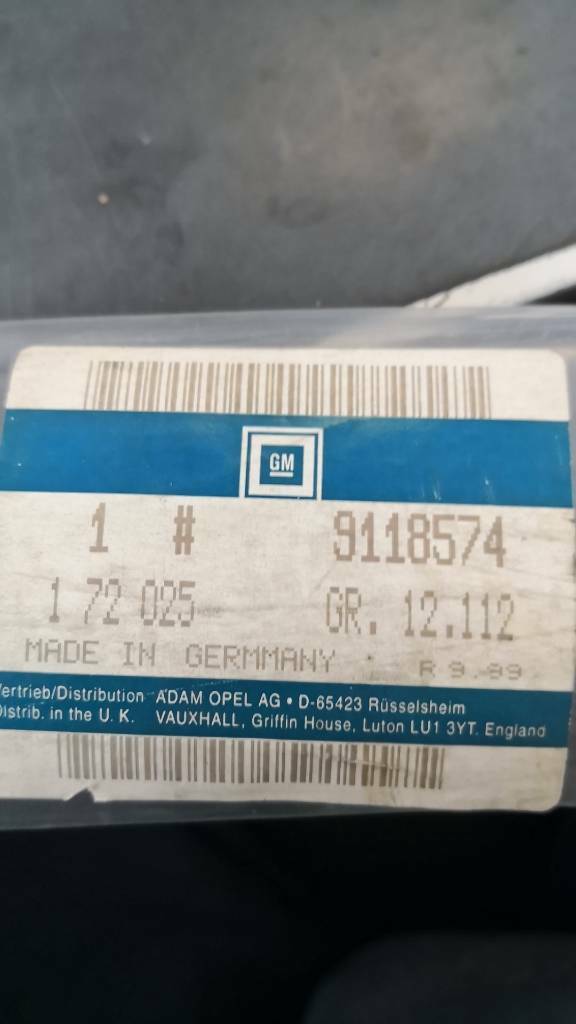 Opel Vectra B Facelift Zierleiste Tür Vorne Links Neu Original GM