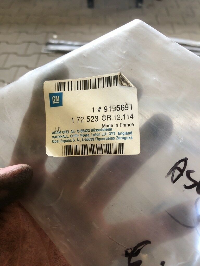 Opel Astra G / Zafira A Zierleiste Tür links hinten Neu Original