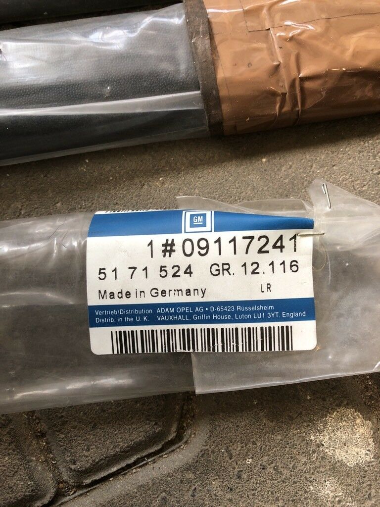 Opel Astra F Zierleiste Seitenwand rechts Neu Original GM