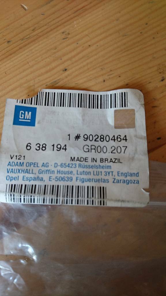 Vectra Astra Frontera Nockenwellen Dichtung neu original GM