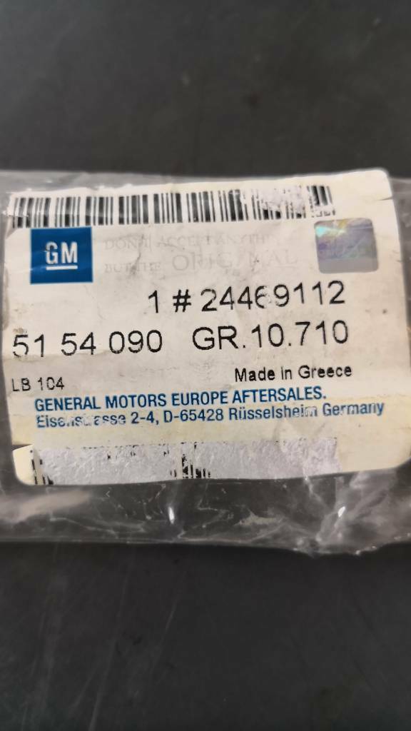 Opel Astra H Fensterdichtung Vorne Rechts Neu Original GM