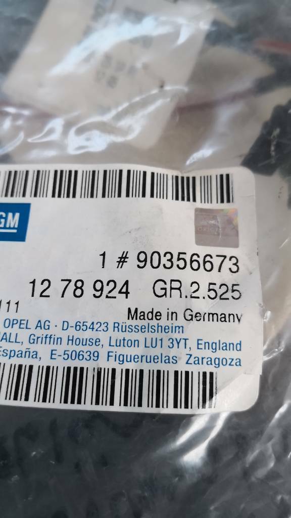 Opel Astra F Kabel für Vorwiederstand Gebläse Neu Original GM