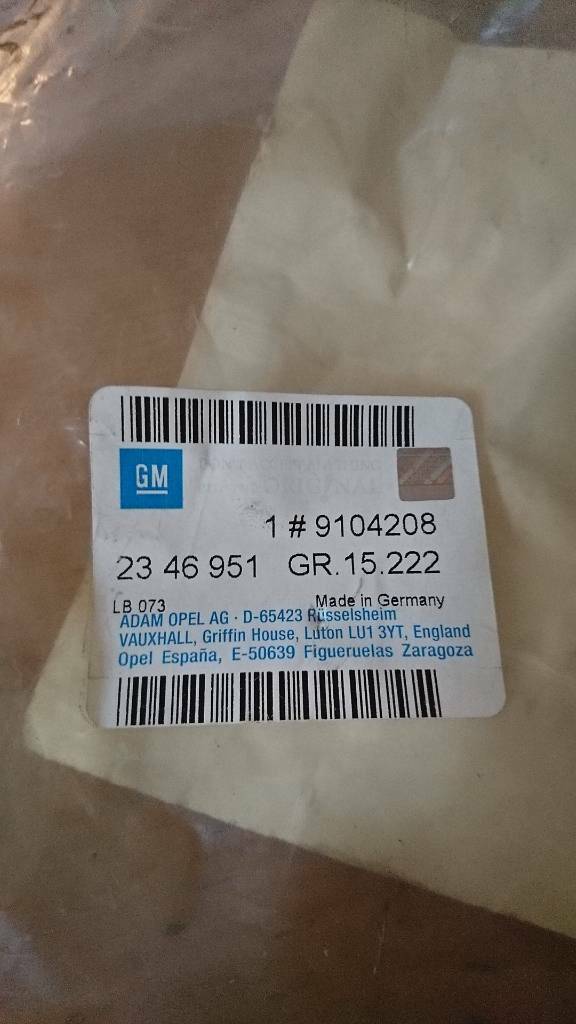 Opel Astra G Zafira A Abdeckung Rückleuchte links NEU original GM