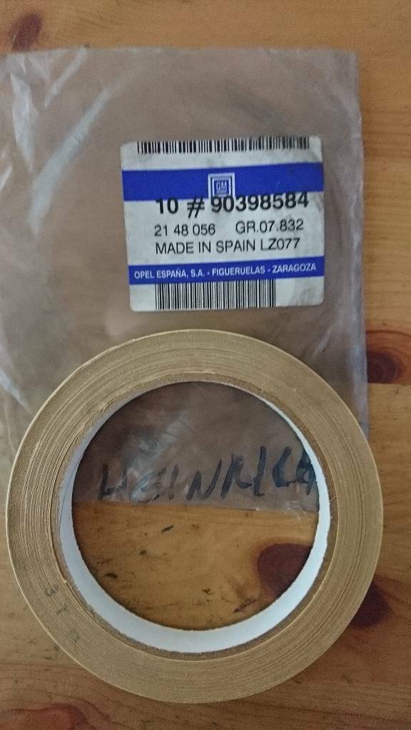 Corsa A Stoßstange Farbstreifen 10m Gelb Neu Original GM