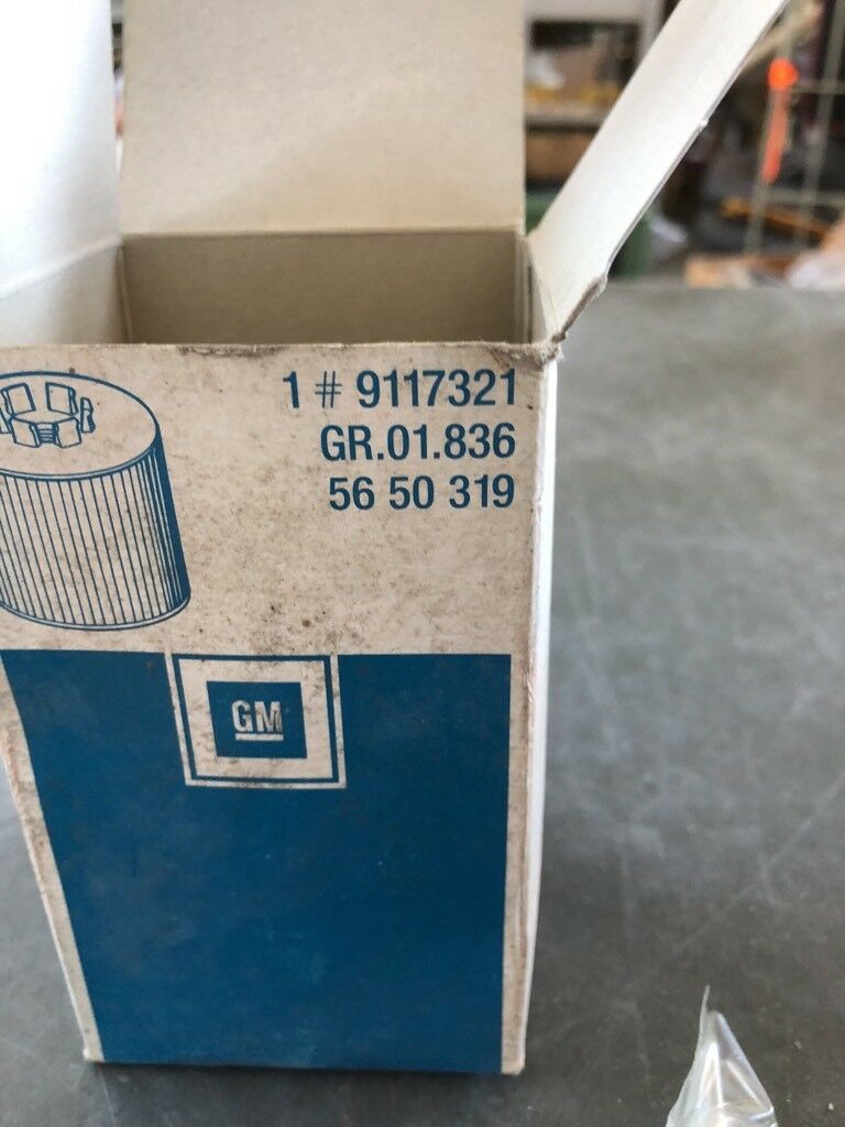 Opel Astra G / Zafira A Kraftstoff Filter NEU Original GM