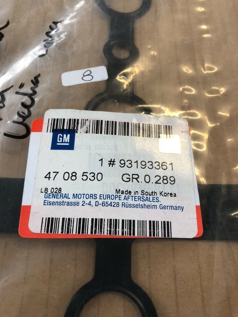 Opel Astra / Vectra / . Corsa Ventil Deckel Dichtung NEU Original GM