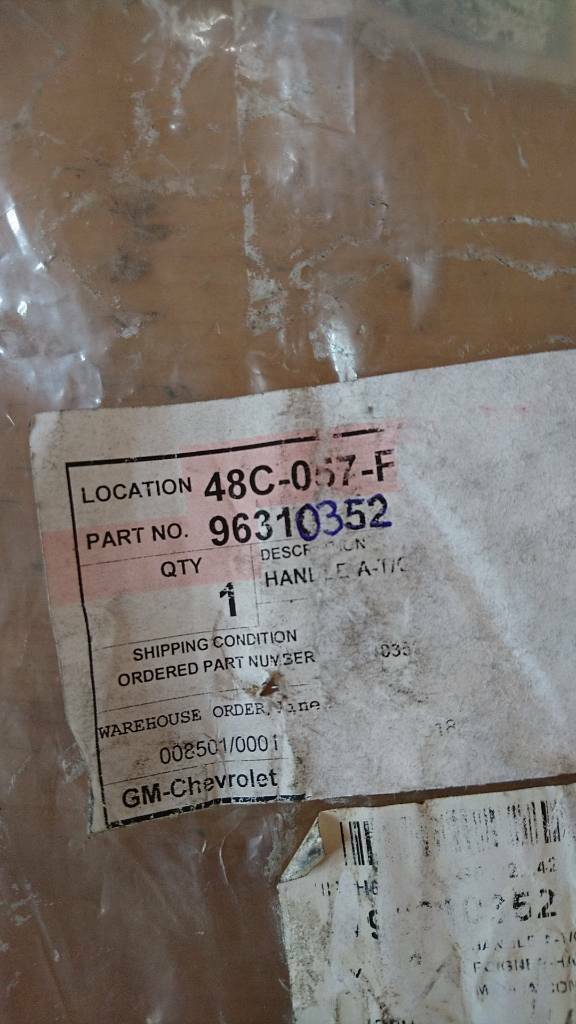 Chevrolet Rezzo Griff Heckklappe neu original GM