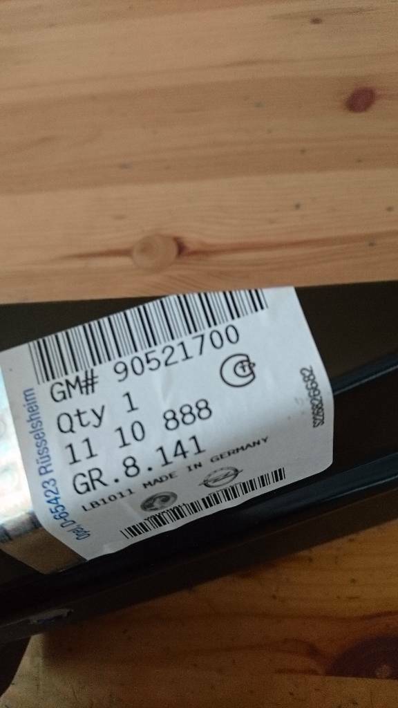 Astra G / Zafira A Kotflügel Halter rechts neu original Opel