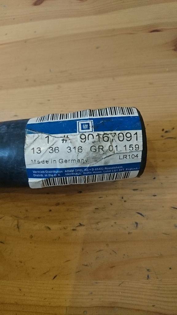 Kadett D Kühlerschlauch neu original GM