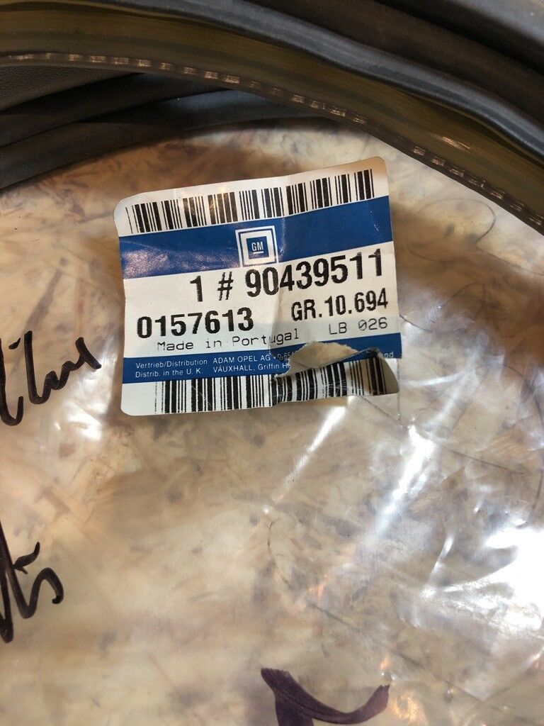 Original GM Opel Astra F Türdichtung hinten Rechts Neu