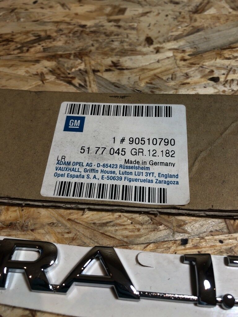 Original GM Opel Astra 1.7 D Emblem Neu