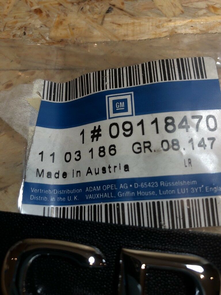 Original GM Opel CD Emblem *NEU*