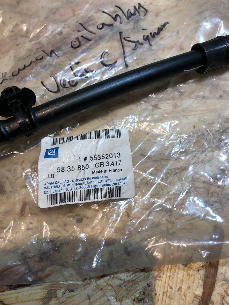 Opel Vectra C / Signum Schlauch oilablass NEU Original GM