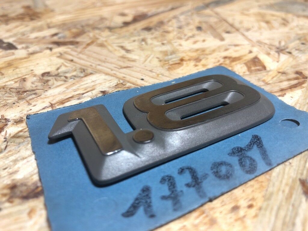 Original GM Opel Ascona 1.8 Emblem Schriftzug Neu