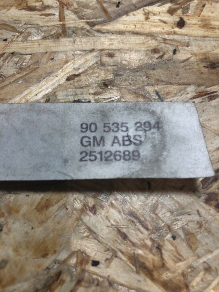 Original GM Opel Corsa D Emblem Schriftzug klebend Neu