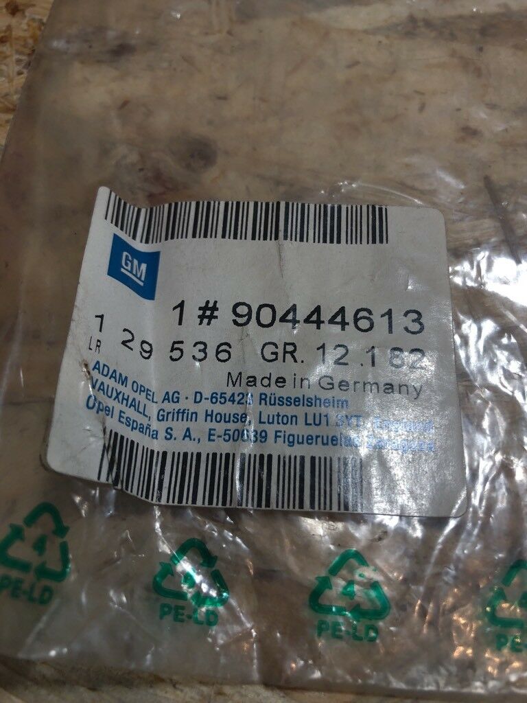 Original GM Opel Kadett E Emblem "SX" Schriftzug klebend *NEU*