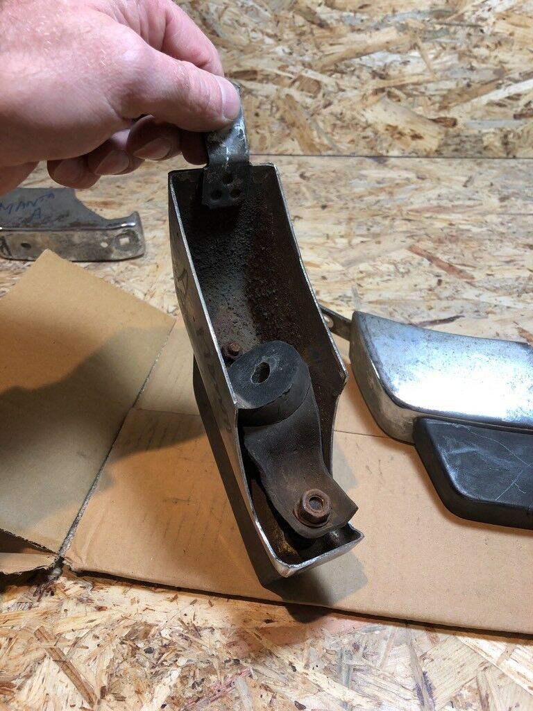 Opel Manta A Stoßstange Horn Satz gebraucht Original