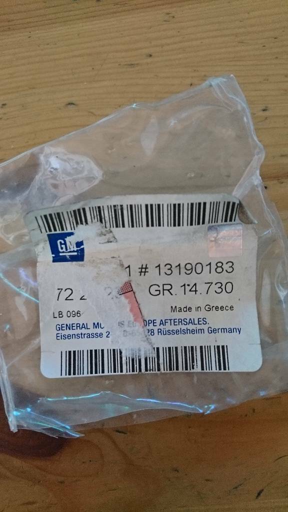 Zafira B Klemmfeder A-Säule links neu original GM