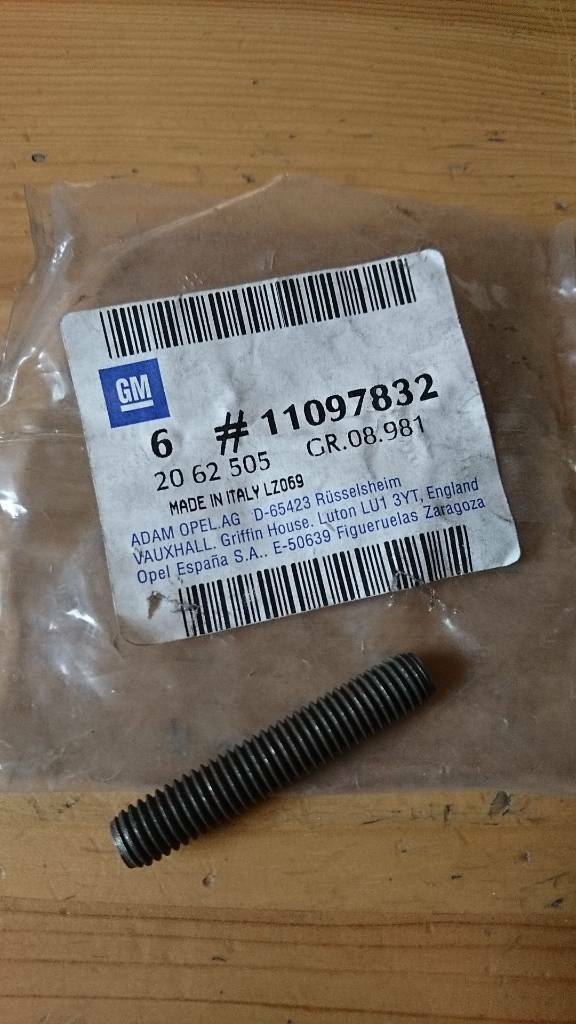 Agila Astra G Zafira A Corsa B Tigra A Stiftschraube Krümmer GM