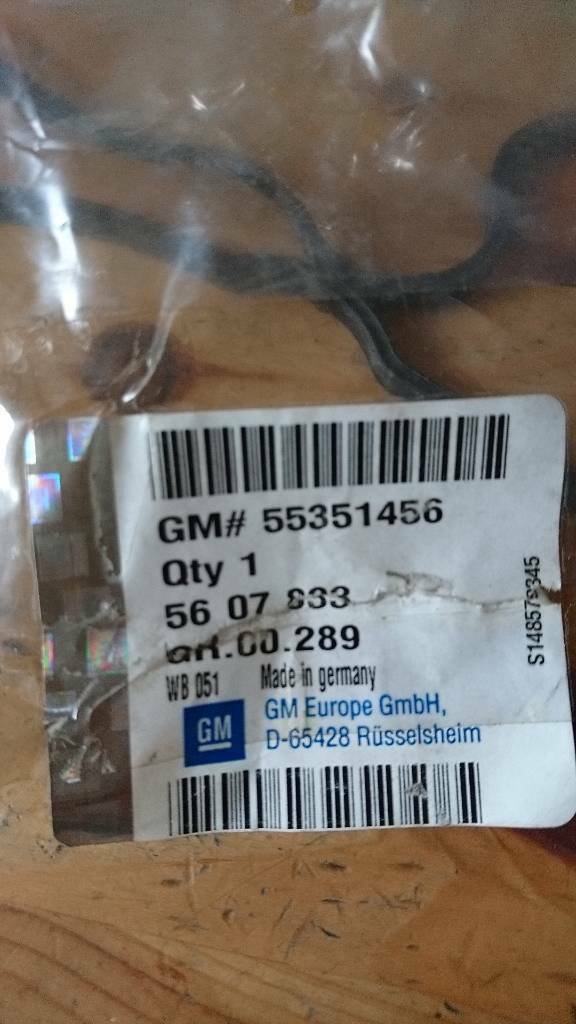 Opel Omega B Signum Vectra C Ventildeckel Dichtung neu original GM