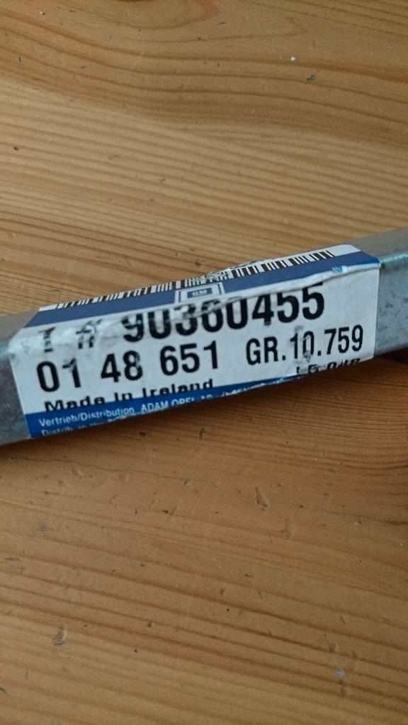Astra F Führungsschiene Fenster vorne links Neu Original GM