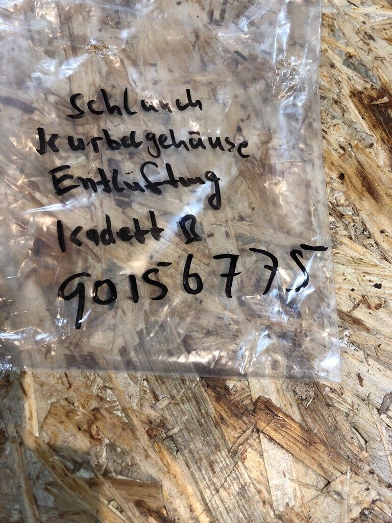 Opel Kadett B Schlauch Kurbel Gehäuse entluftung NEU Original GM