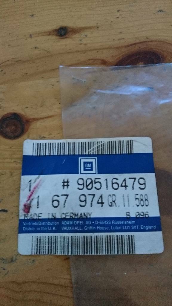 Opel Omega B Sterngriff Einstellung Vorderrücken neu original GM