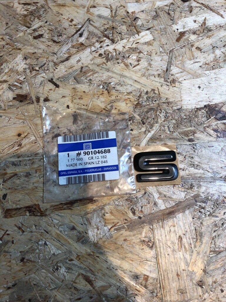 Opel Emblem S neu original GM