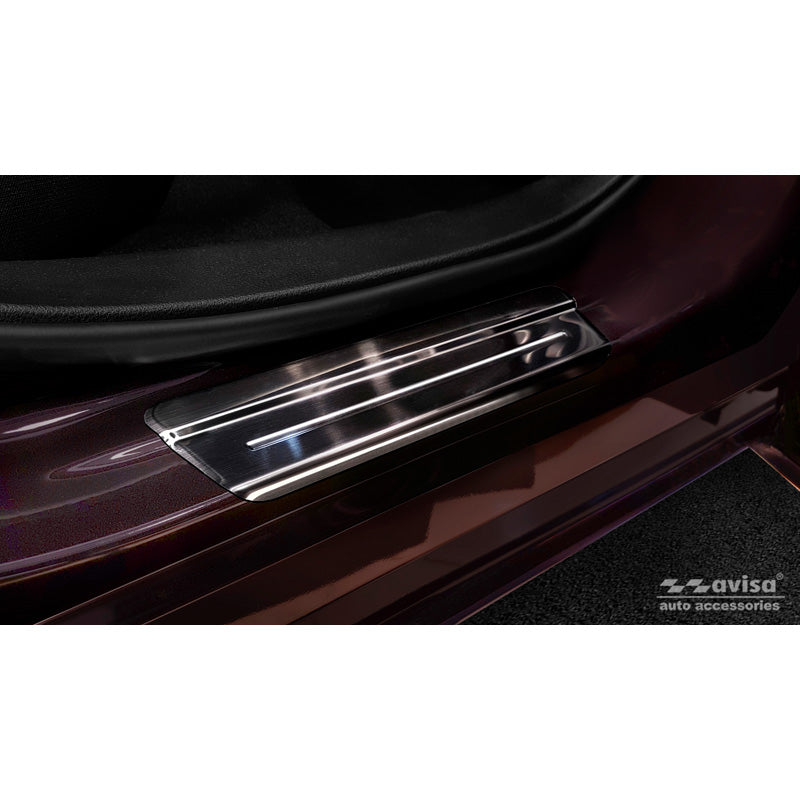 Schwarz Edelstahl Einstiegsleisten passend für Nissan Juke II 2019- 'Special Edition' - 4-teilig