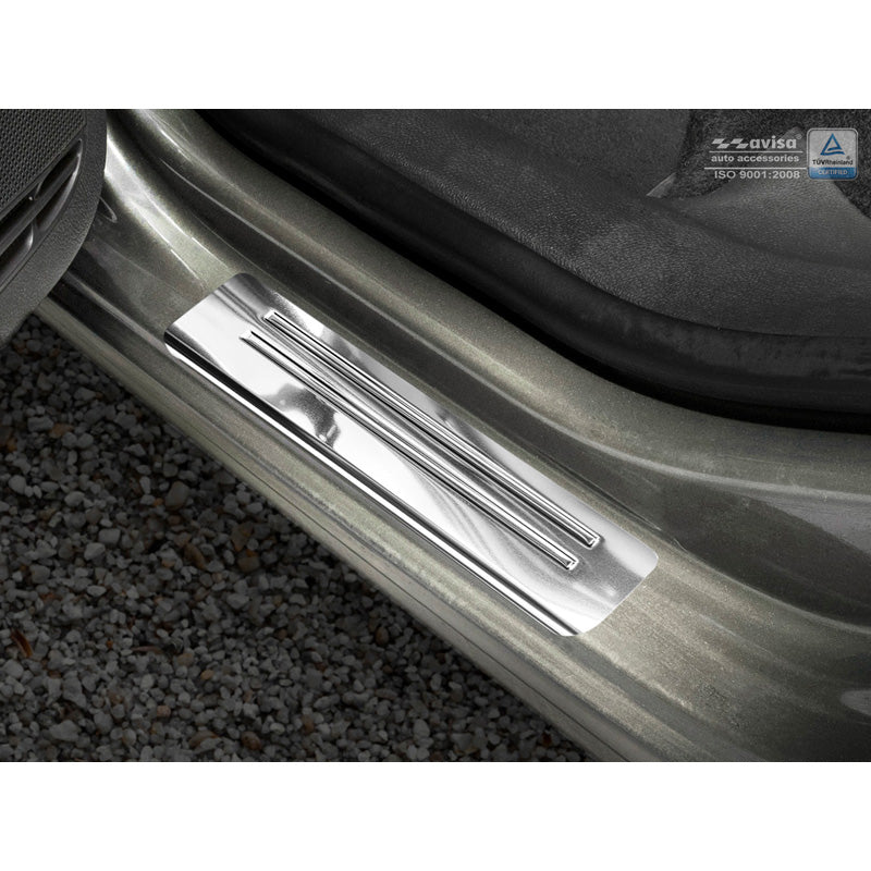 Edelstahl Einstiegsleisten passend für Volkswagen Golf VII 5-türer & Variant 2012-2020 - 'Special Edition' - 4-teilig