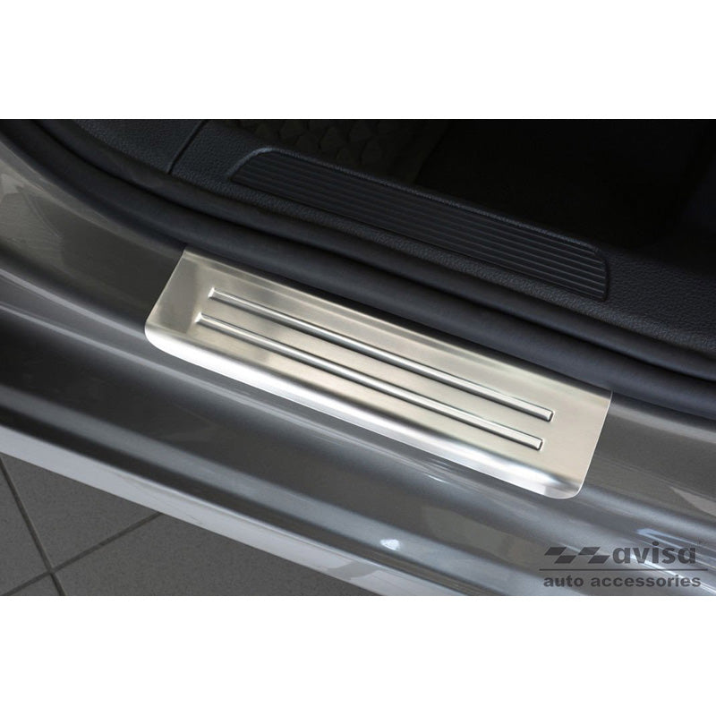 Edelstahl Einstiegsleisten passend für Volkswagen Golf Sportsvan 2014- 'Exclusive' - 4-teilig