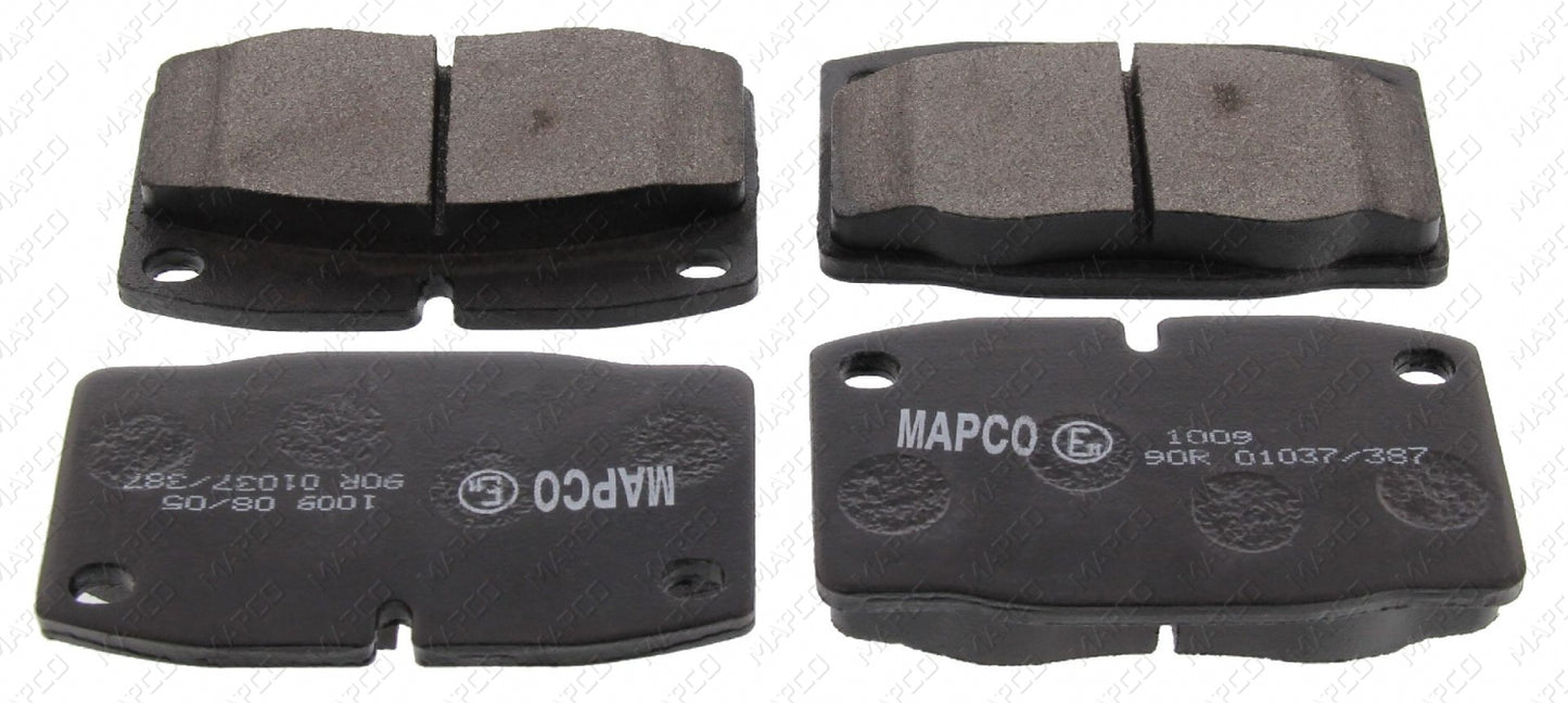 MAPCO Bremsbelagsatz, Scheibenbremse Vorderachse 6145/2