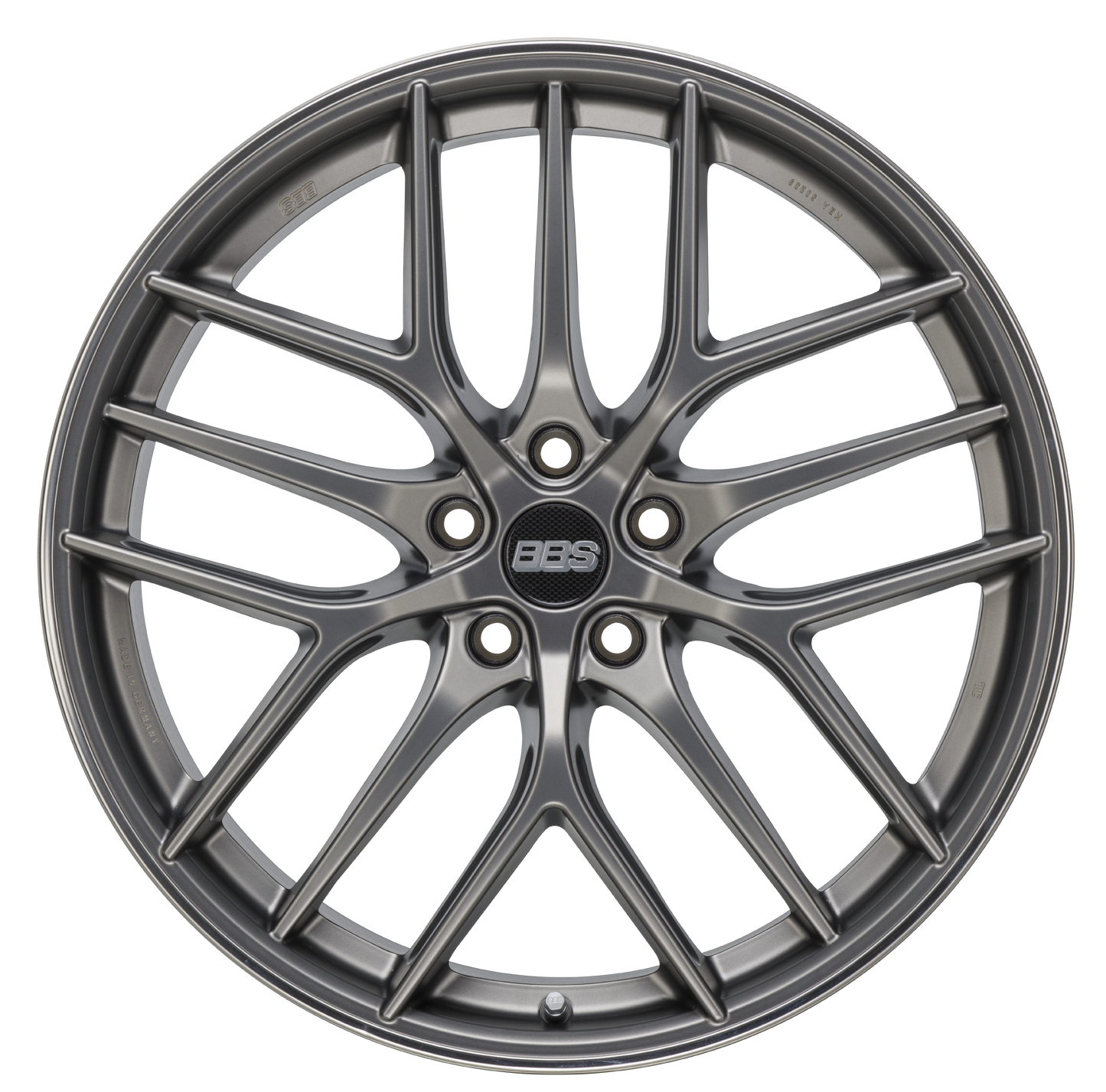 BBS CC-R Platinum Seidenmatt