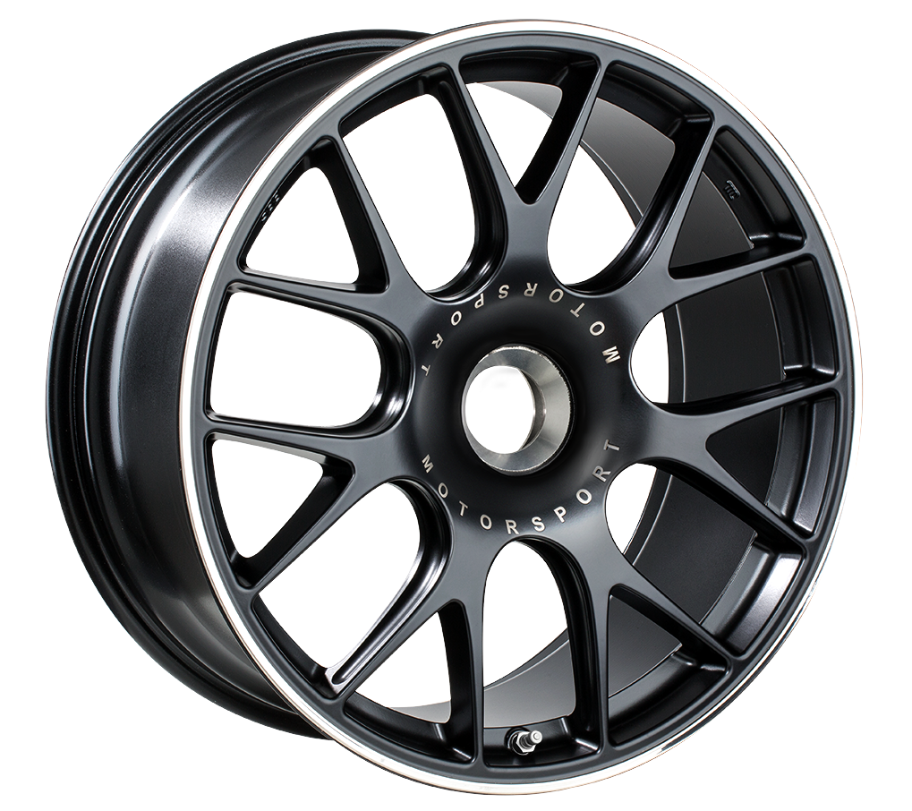 BBS CH-R Zentralverschluss Schwarz Seidenmatt