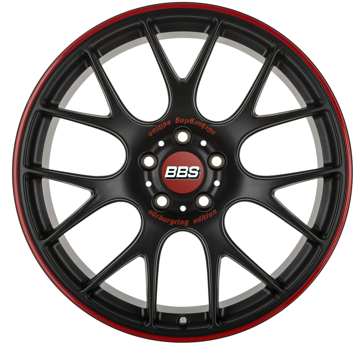 BBS CH-R Nürburgring Edition Schwarz Seidenmatt
