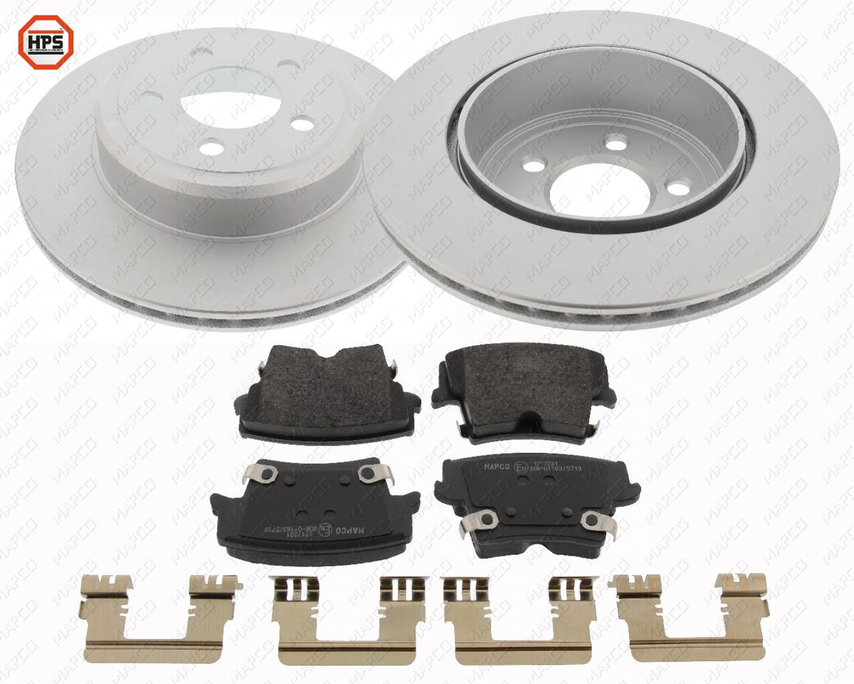 MAPCO Bremsensatz, Scheibenbremse Hinterachse 47795HPS