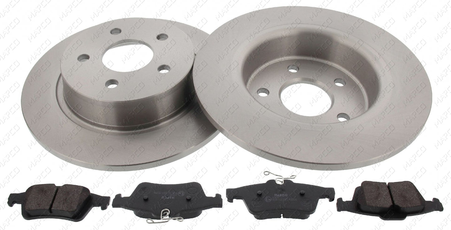 MAPCO Bremsensatz, Scheibenbremse Satz Hinterachse 47822