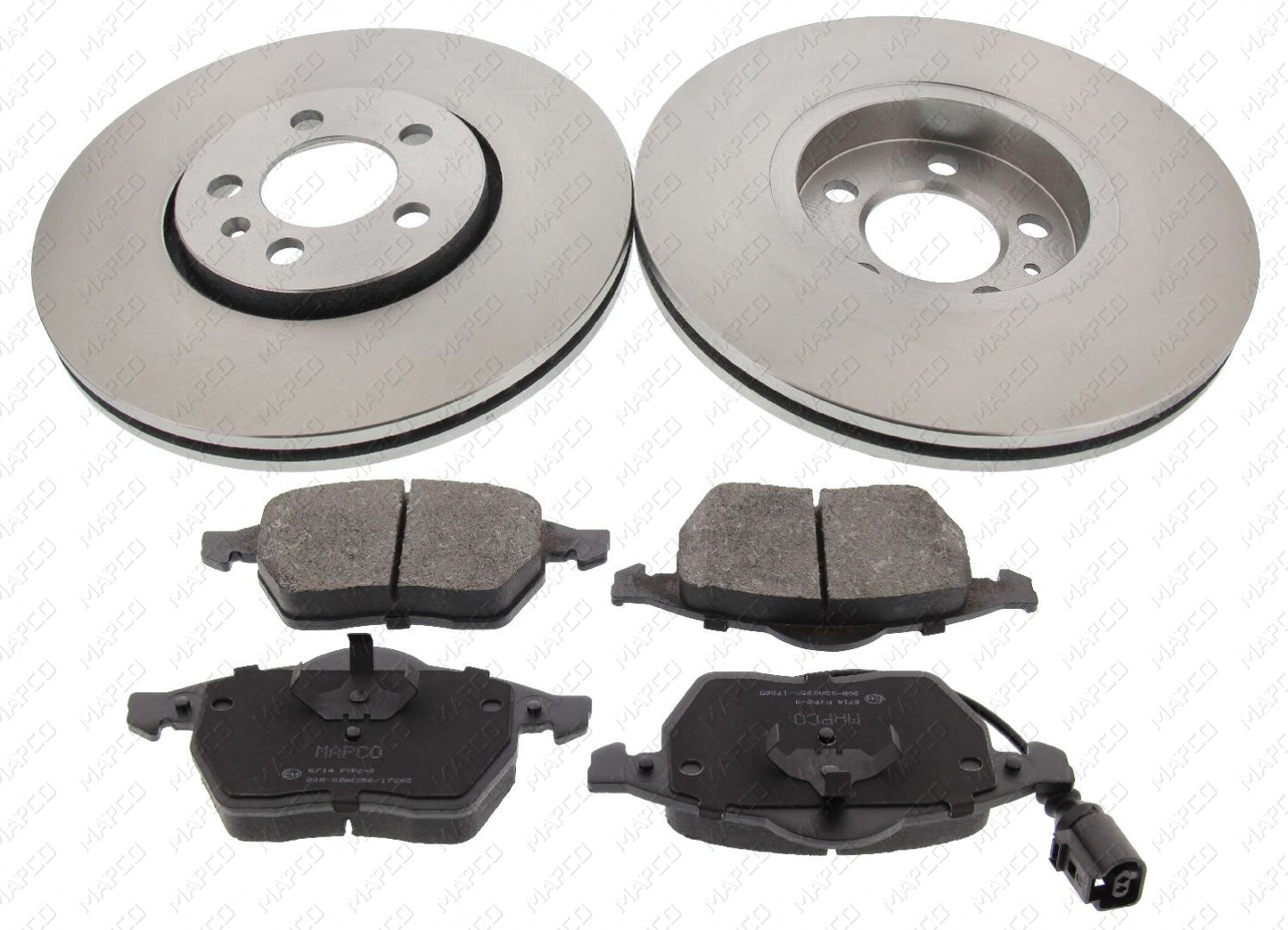 MAPCO Bremsensatz, Scheibenbremse Vorderachse 47714