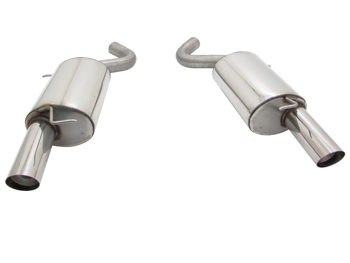 Novus Edelstahl Sportauspuff für BMW E90 / E92 / E93 335i 1x86mm MS-Design