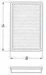 BMC Luftfilter AUTOBIANCHI Y10 1.0, BJ 89 > 92