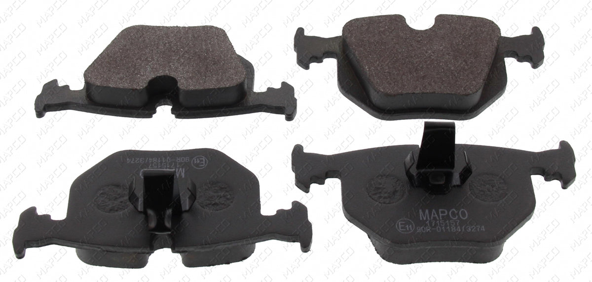 MAPCO Bremsbelagsatz, Scheibenbremse Hinterachse 6774