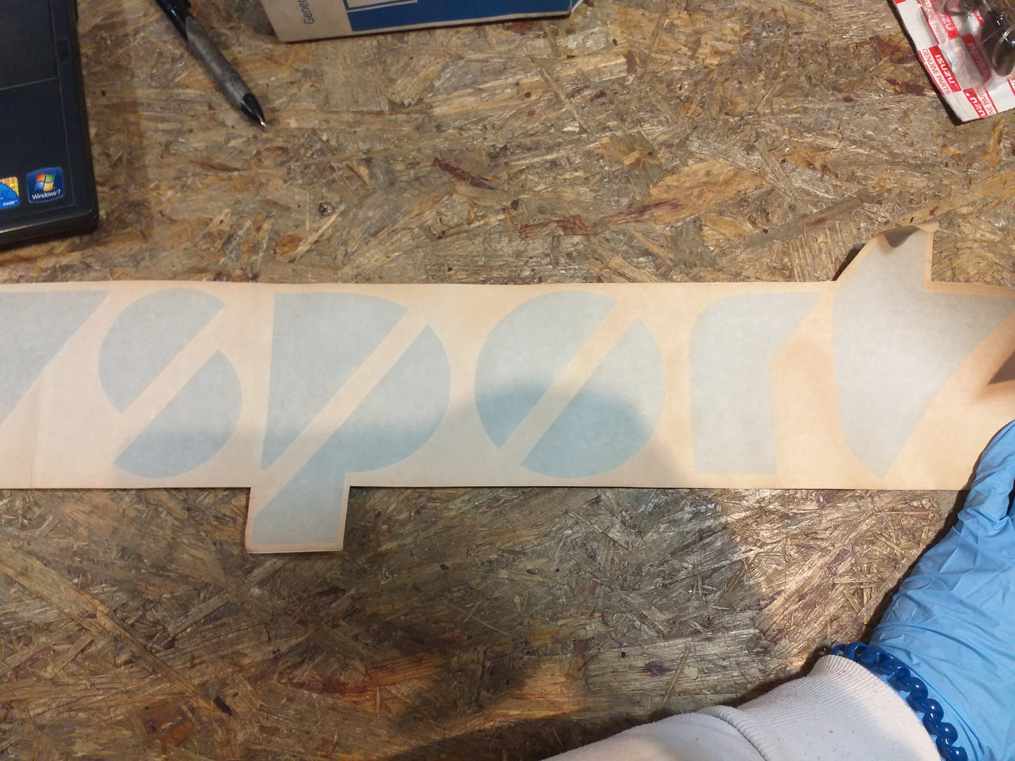 Oldtimer Youngtimer Farbstreifen schwarz original GM Opel NEU