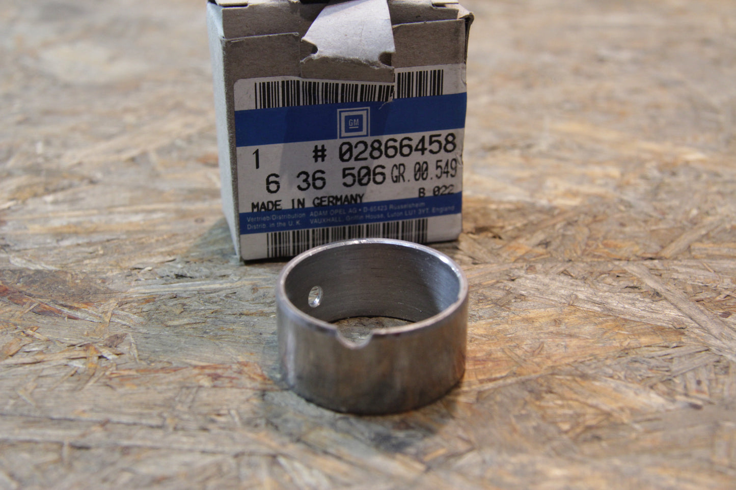 Original GM Opel Nockenwellenlager hinten 2866458 Ascona A , Ascona B , Corsa A , GT , Kadett B , Kadett C , Kadett D , K...