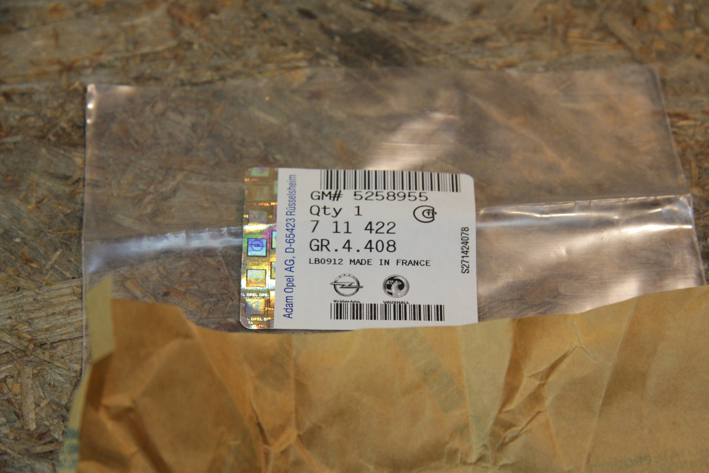 Original GM Opel Kupplungsscheibe 3, Gang getrieben, für 3-Gang-Automatik-Getriebe 5258955 Ascona B , Commodore B , Kadett...