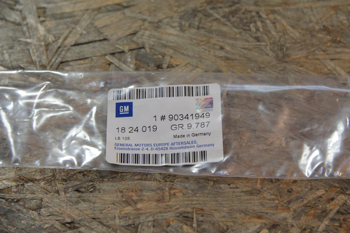 Original GM Opel Heizungszug - Lufttemperatur Gesamtlänge 360 mm, Mantel 240 mm, 90341949 Astra F