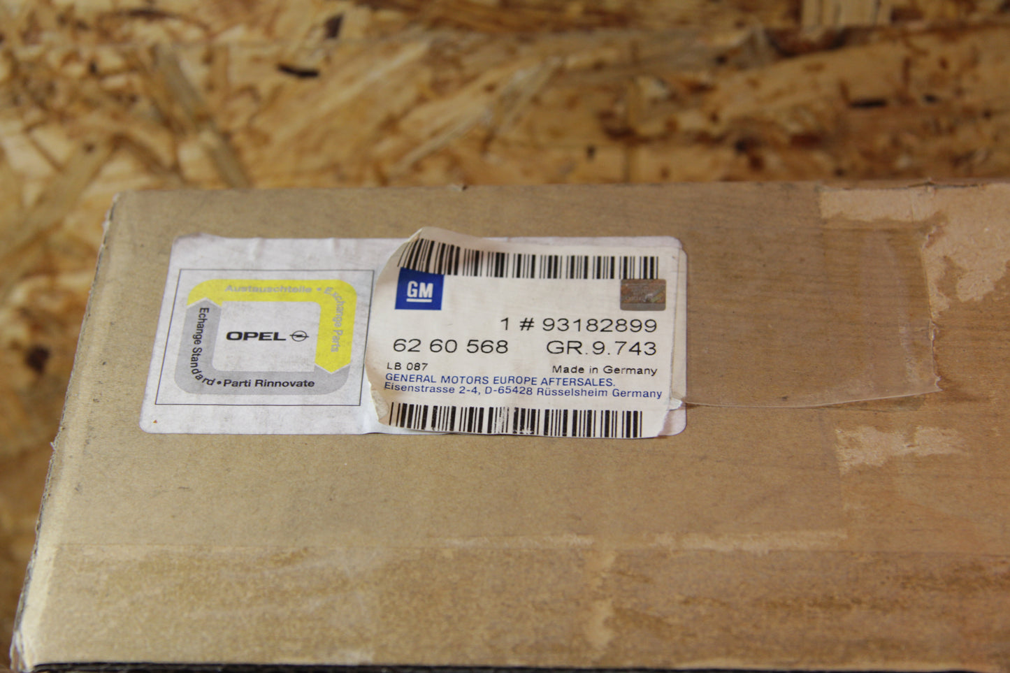 Original GM Opel Instrument 240 km/h / 6000 RPM Kennzeichen: GW 93182899 Astra H