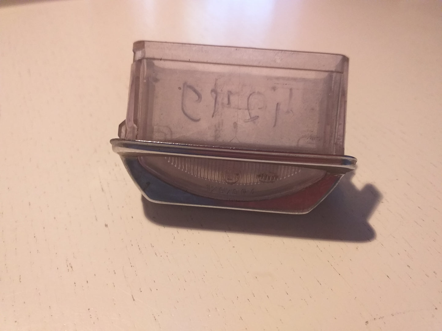 Rekord B/C Olympia A Abdeckung Kennzeichenleuchte original GM Opel NEU