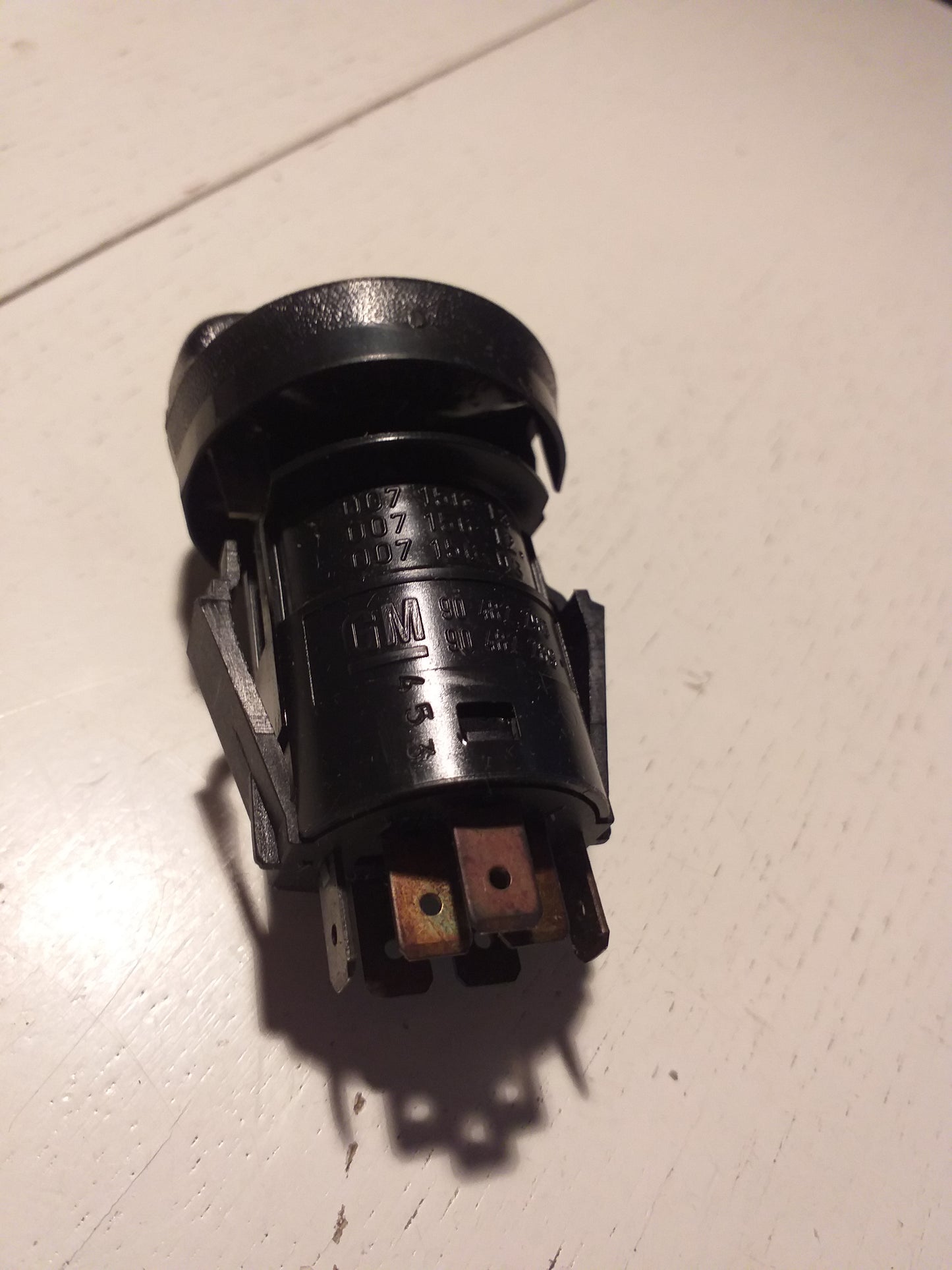 Corsa B Tigra A Schalter schwarz Heizungsgebläse original GM Opel NEU